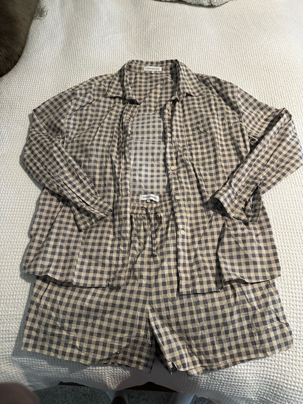 WeWoreWhat Gingham Set